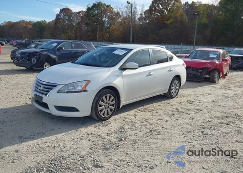 2013 Nissan Sentra Sv из США, поврежденный, VIN 3N1AB7AP5DL764943